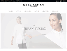 Tablet Screenshot of noelasmaruniforms.com